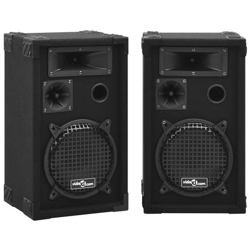 vidaXL Hifi-podiumluidsprekers 2 st passief professioneel, Audio, Tv en Foto, Luidsprekers, Nieuw, Verzenden