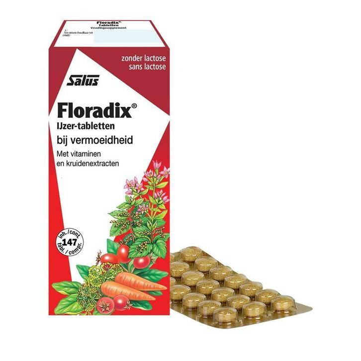 Salus Floradix ijzer 147 tabletten, Diversen, Verpleegmiddelen, Nieuw, Verzenden