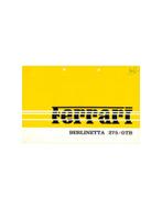 1964 FERRARI 275 GTB BERLINETTA BROCHURE, Boeken, Auto's | Folders en Tijdschriften, Nieuw, Ferrari, Author