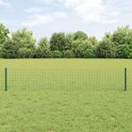 vidaXL Hekpalen 5 pcs Groen 40 cm Staal, Tuin en Terras, Palen, Balken en Planken, Verzenden, Nieuw