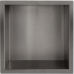 Wiesbaden Demis Inbouwnis - 30x30x7cm - Gunmetal, Ophalen of Verzenden, Nieuw, Rvs