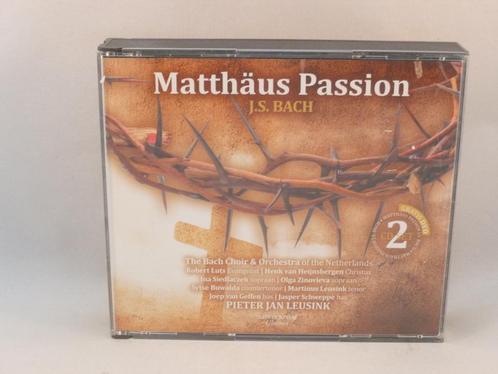 Bach - Matthäus Passion / Pieter Jan Leusink (2CD + DVD), Cd's en Dvd's, Cd's | Klassiek, Verzenden