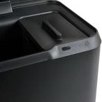 2dekans | Umuzi Cleaning Prullenbak 63L - Sensor - Mat Zwart, Ophalen of Verzenden, Zo goed als nieuw