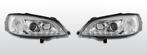 Koplampen LED DRL | Opel Astra G | chroom, Nieuw, Opel, Ophalen of Verzenden