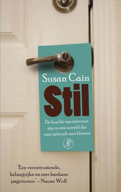 Stil 9789029578387 Susan Cain, Boeken, Psychologie, Gelezen, Verzenden