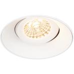 Spot Armatuur GU10 - Inbouwspot - Pragmi Nivas Pro - Rond -, Metaal of Aluminium, Nieuw, Ophalen of Verzenden, Led