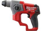 Milwaukee M12CH-0 Accu Boorhamer 12V body zonder accu en/of, Doe-het-zelf en Verbouw, Verzenden, Zo goed als nieuw