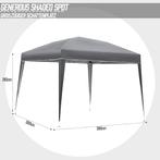 Partytent - Opvouwbaar - 3x3 m - Paviljoen - Easy up - Antra, Verzenden, Zo goed als nieuw