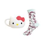 Sanrio 3D Mug & Socks Set Hello Kitty (Cups & Mugs), Verzenden, Zo goed als nieuw