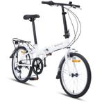 NNEDSZ Progear Bikes Nomad Folding Bike 20 in Pearl White, Verzenden, Nieuw