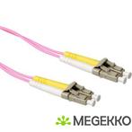 ACT RL9753 Glasvezel kabel 2.5 m LC I-V(ZN) H OM4 Violet, Computers en Software, Verzenden, Nieuw
