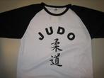 Judo Shirt wit / zwart maat 128, Sport en Fitness, Ophalen of Verzenden, Nieuw, Judo