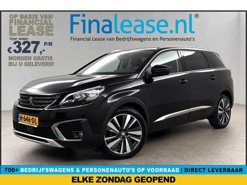Peugeot 5008 1.2 PureTech 7 Pers LED Sfeer 360Cam PDC €327pm, Auto's, Peugeot, Lease, Automaat, SUV of Terreinwagen, Benzine, Zwart