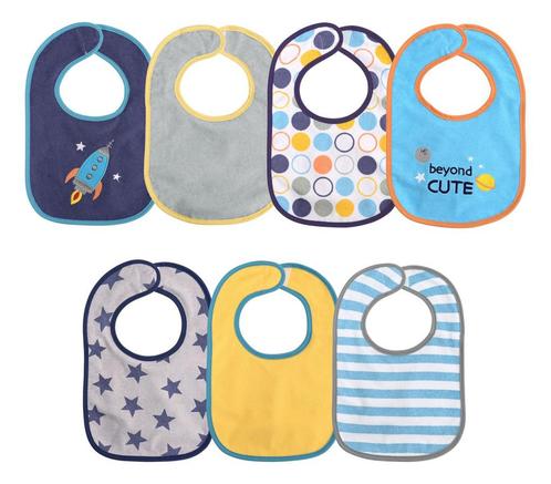 Lorelli Boy 7 Stuks Slabbetjes 1026024-0002, Kinderen en Baby's, Babyvoeding en Toebehoren, Nieuw, Verzenden