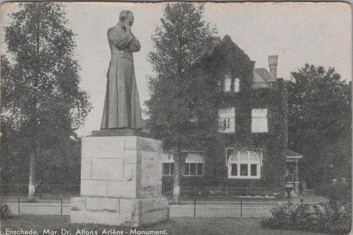 ENSCHEDE - Mgr. Dr. Alfons Ariëns - Monument, Verzamelen, Ansichtkaarten | Nederland, Verzenden