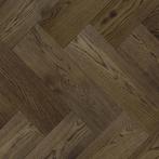 Floer Walvisgraat Parketvloer Eiken Noestvrij Carbon Zwart, Huis en Inrichting, Stoffering | Vloerbedekking, Ophalen of Verzenden