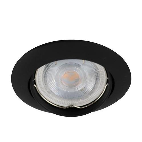 Zwarte kantelbare inbouwspot Ispi, kantelbaar, Huis en Inrichting, Lampen | Spots, Nieuw, Ophalen of Verzenden