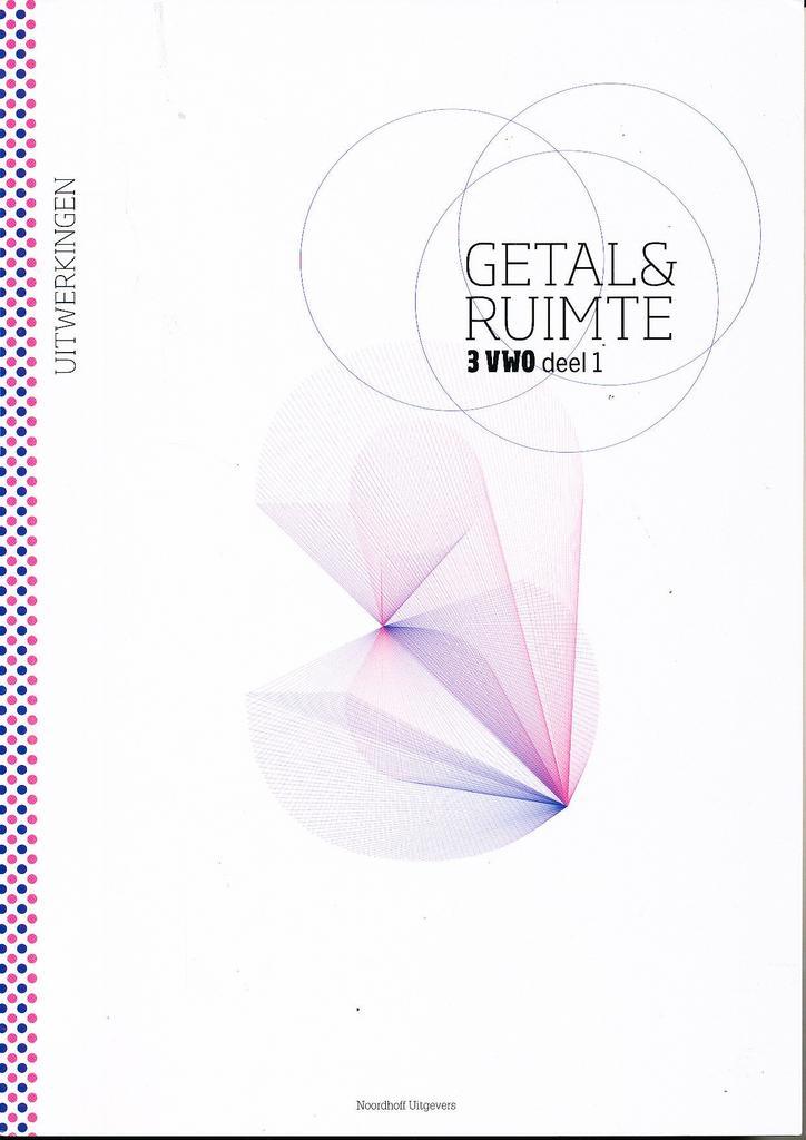 Getal en Ruimte 3 Uitwerkingen deel 1,10e editie VWO, Boeken, Schoolboeken, Nieuw, Verzenden
