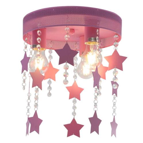 Roze kinder plafondlamp Doenja, metaal, Kinderen en Baby's, Kinderkamer | Inrichting en Decoratie, Nieuw, Ophalen of Verzenden