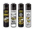 Clipper aansteker - Printed Bees - CP11 (4 stuks), Verzamelen, Verzenden, Nieuw