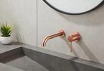 Saniclear Copper inbouw wastafelkraan compleet met, Doe-het-zelf en Verbouw, Sanitair, Ophalen of Verzenden, Nieuw, Koper, Bad