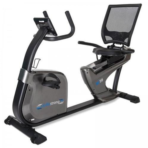 Te Huur: 4e maand gratis! Cardiostrong BC50 Recumbentbike, Sport en Fitness, Fitnessapparatuur, Nieuw, Ophalen of Verzenden
