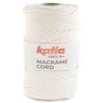 Katia Macramé Cord - 115 wit - Katoen Garen, Hobby en Vrije tijd, Breien en Haken, Ophalen of Verzenden, Nieuw