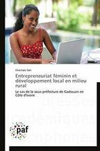Entrepreneuriat feminin et developpement local en milieu, Boeken, Dali-C, Zo goed als nieuw, Verzenden