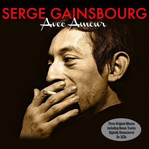 Serge Gainsbourg - Avec Amour -3Cd-DigiPack, Cd's en Dvd's, Cd's | Overige Cd's, Verzenden