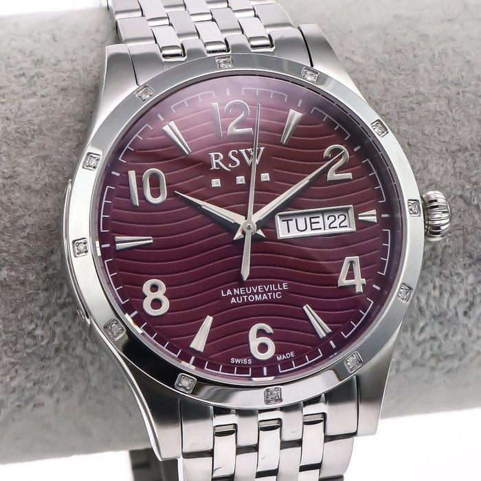 RSW - La Neuveville New Model - RSWA167-SS-D-5 - Zonder, Sieraden, Tassen en Uiterlijk, Horloges | Heren