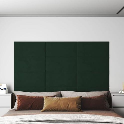 vidaXL Wandpanelen 12 st 2,16 m² 60x30 cm fluweel, Doe-het-zelf en Verbouw, Platen en Panelen, Nieuw, Verzenden
