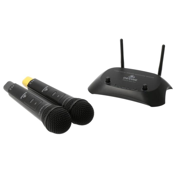 Devine WMD-24 Basic Duo draadloos handheld systeem (2.4 GHz), Muziek en Instrumenten, Microfoons, Verzenden
