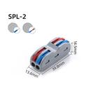 Lasklem - kabel Verbinding connector - duo - 2/2 polig - ..., Verzenden, Nieuw