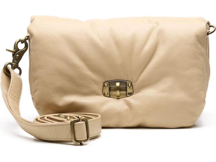 Chabo Bags Diva Small - Schoudertas - Zacht leer - Creme, Huis en Inrichting, Woonaccessoires | Overige, Nieuw, Verzenden