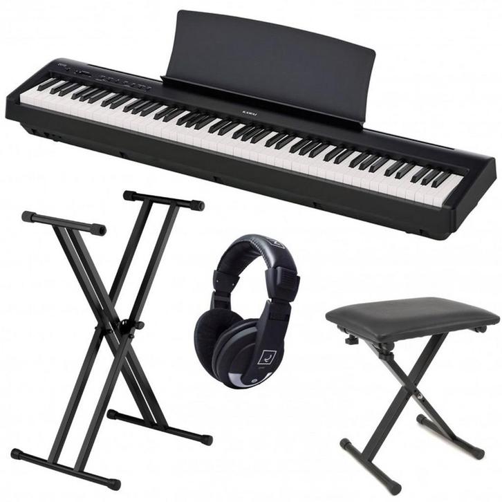 Yamaha P145 Huren - €30,- p/m - Koopoptie & Gratis Levering, Muziek en Instrumenten, Piano's, Piano, Zwart, Nieuw, Digitaal, Verzenden
