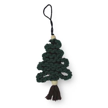 Kerstboom - Katoen - Macramé - Handgemaakt in Nederland beschikbaar voor biedingen