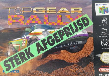 Mario64.nl: Top Gear Rally Compleet - iDEAL!, Spelcomputers en Games, Games | Nintendo 64, Gebruikt, Ophalen of Verzenden