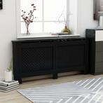 vidaXL Radiatorombouw 172x19x81,5 cm MDF zwart, Verzenden, Nieuw
