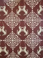 300x280cm! Exclusieve renaissance-stof in damaststijl -