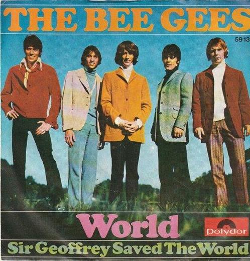 Bee Gees - World + Sir Geoffrey saved the world (Vinylsin..., Cd's en Dvd's, Vinyl Singles, Verzenden