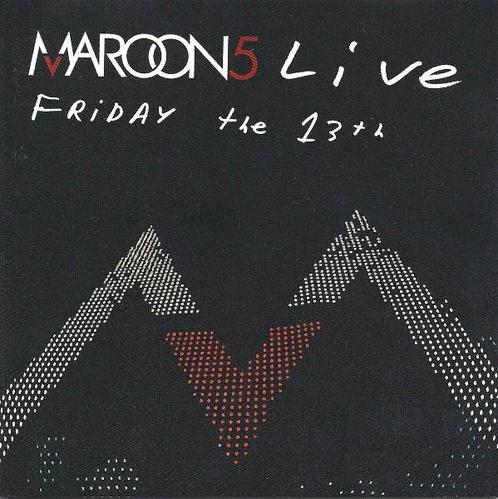 cd - Maroon 5 - Live - Friday The 13th, Cd's en Dvd's, Cd's | Overige Cd's, Zo goed als nieuw, Verzenden