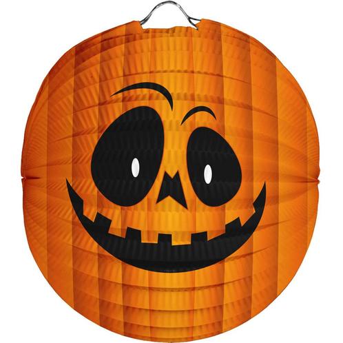 Halloween Lampion Pompoen 22cm, Hobby en Vrije tijd, Feestartikelen, Nieuw, Verzenden