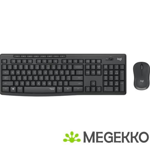 Logitech MK295 Silent Zwart, Computers en Software, Desktop Pc's, Nieuw, Verzenden
