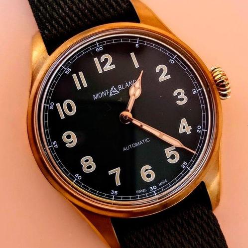 Montblanc - 1858 Automatic Ltd. Ed. - 118222 - Heren - 2020+, Sieraden, Tassen en Uiterlijk, Horloges | Heren