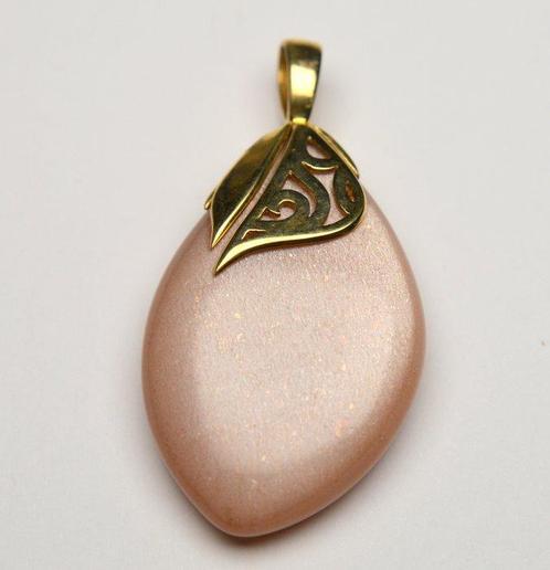 Zonder Minimumprijs - Hanger - 9 kt. Geel goud - Goudsand, Sieraden, Tassen en Uiterlijk, Antieke sieraden