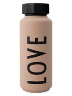 SALE -36% | Design Letters Isoleerfles Love beige - 500 ml, Kleding | Dames, Nieuw, Beige, Verzenden