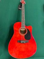 Stagg - Sadce20red - - Elektro-akoestische gitaar, Muziek en Instrumenten, Nieuw