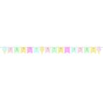 Happy Birthday Letterslinger Ijsjes 2,5m, Hobby en Vrije tijd, Feestartikelen, Verzenden, Nieuw