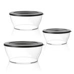 Tupperware Clear Kommen Set Groot, Huis en Inrichting, Keuken | Tupperware, Ophalen of Verzenden, Nieuw