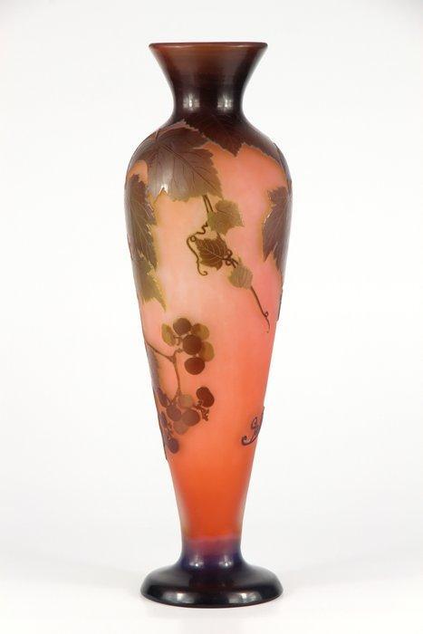 Emile Gallé, Établissements Gallé - Vaas - Glas, Antiek en Kunst, Antiek | Glas en Kristal